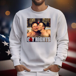 Gay Rights Elon Musk Kiss Mark Zuckerberg T-Shirt