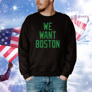 Jayson Tatum We Want Boston T-Shirt