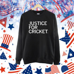 Justice For Cricket shirt