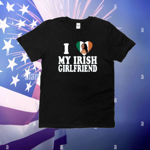 Luketaylorr I Love My Irish Girlfriend Ayo Edebiri T-Shirt