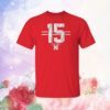 Nebraska Football: Dylan Raiola Name & Number T-Shirt