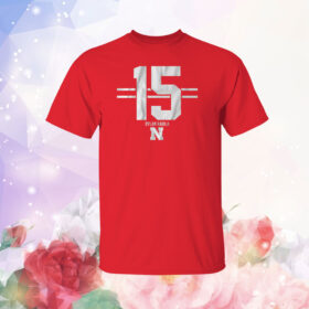 Nebraska Football: Dylan Raiola Name & Number T-Shirt