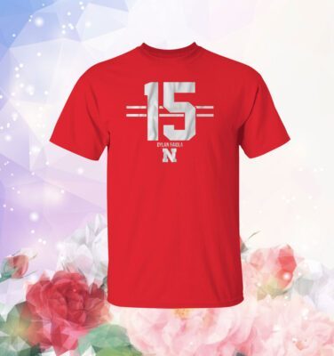 Nebraska Football: Dylan Raiola Name & Number T-Shirt