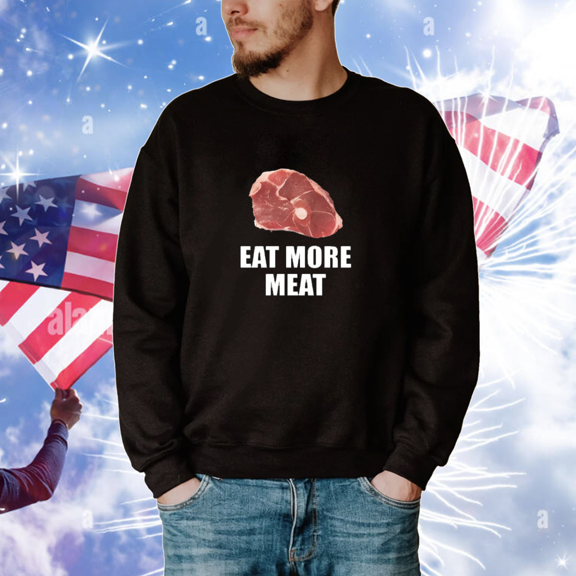 Oscar De La Hoya Eat More Meat T-Shirt