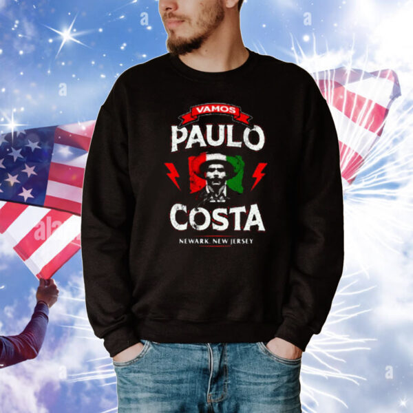 Paulo Costa Vamos Paulo Costa Newark New Jersey T-Shirt