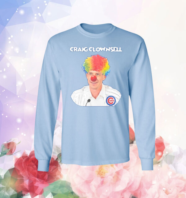 Reviewingthebrew Craig Counsell Clown T-Shirt