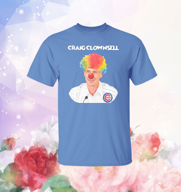 Reviewingthebrew Craig Counsell Clown T-Shirt