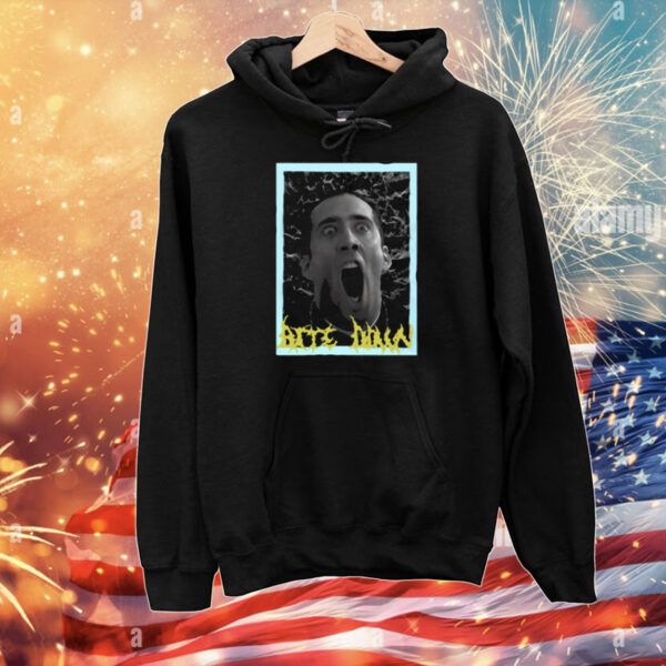 Ryanmiw Bite Down Nicolas Cage T-Shirt