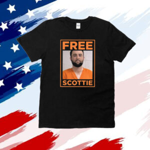 Scottie Scheffler Mugshot Free Scottie T-Shirt