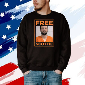 Scottie Scheffler Mugshot Free Scottie T-Shirt