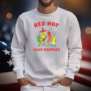 Sillycityco Red Hot Silly Peppers T-Shirt