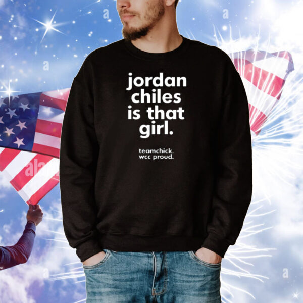 Spanny Lee Tampson Jordan Chiles Is That Girl T-Shirt