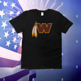 Washington Football Feather T-shirt