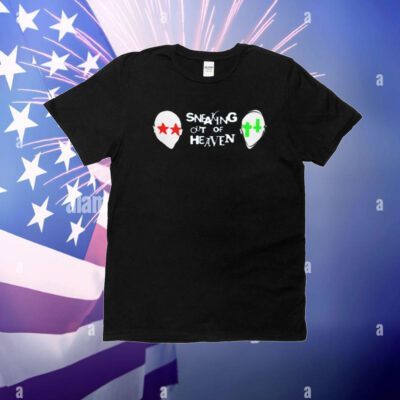 Water Parks 2 Heads Sneaking Out Of Heaven T-Shirt