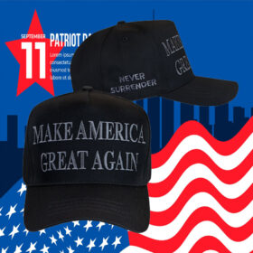 Never Surrender MAGA Dad Hat