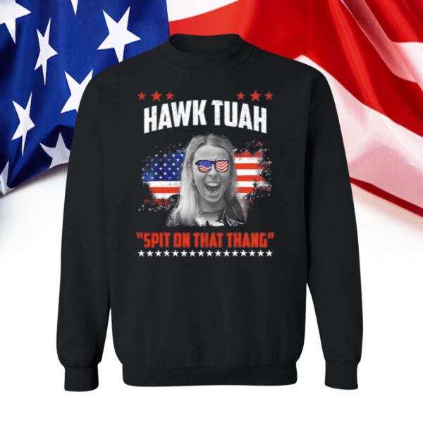 Hawk Tuah Spit On That Thing Presidential Utah Hoodie Shirt