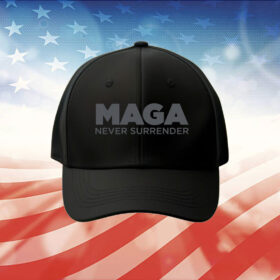 MAGA Never Surrender Black Hat
