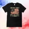 American Flag Hawk Tuah 24 Spit On That Thang T-Shirt