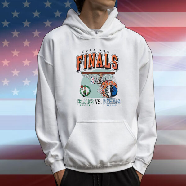 Boston Celtics and Dallas Mavericks 2024 NBA Finals T-Shirt
