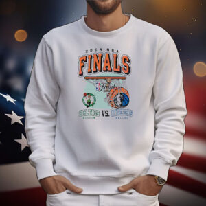 Boston Celtics and Dallas Mavericks 2024 NBA Finals T-Shirt