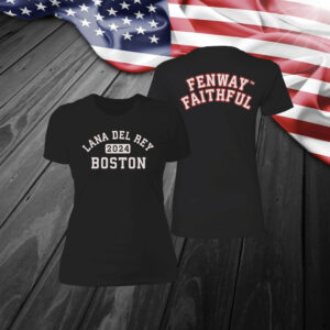 Boston Lana Del Rey Fenway Faithful Women T-Shirt