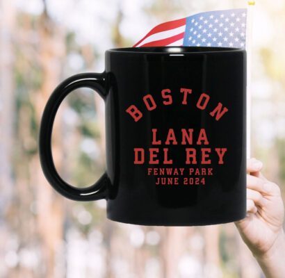 Boston Lana Del Rey Fenway Park June 2024 Mug