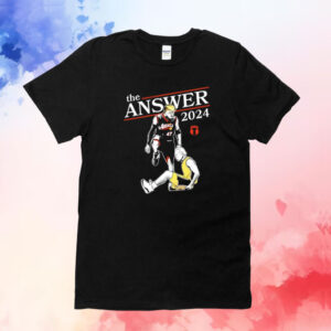 Donald Trump Vs Joe Biden The Answer 2024 T-Shirt