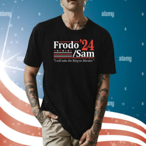 Frodo Sam 2024 I Will Take The Ring To Mordor T-Shirt