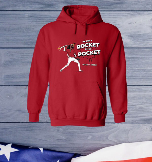 He Got A Rocket In His Pocket Elly De La Crizzle T-Shirt