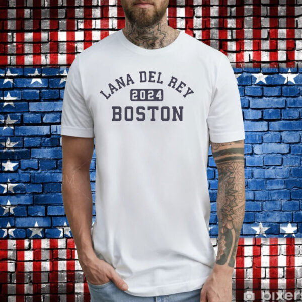 Lana Del Rey Boston 2024 Tee Shirt