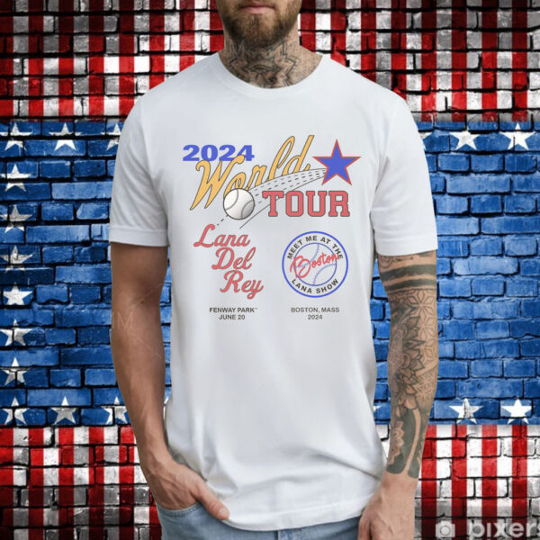 Lana Del Rey World Tour 2024 T-Shirt