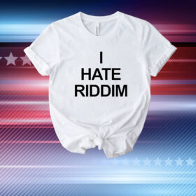 Mad Dubz wearing i hate riddim T-Shirt