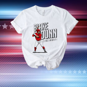 Official Blake Dunn Cincinnati Reds Player T-Shirt