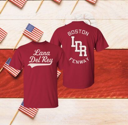 Official Boston Lana Del Rey Red T-Shirt