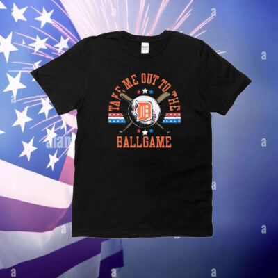 Official Detroit Tigers Take Me Out To The Ballgame 2024 T-Shirt