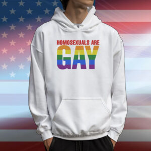Official Homosexuals Are Gay T-Shirt