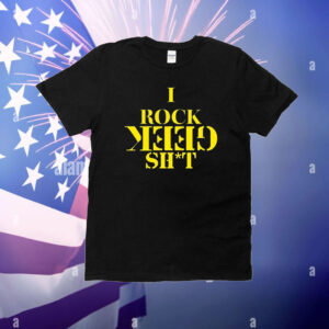 Official Jmaiachi I Rock Geek Shit T-Shirt