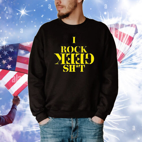 Official Jmaiachi I Rock Geek Shit T-Shirt