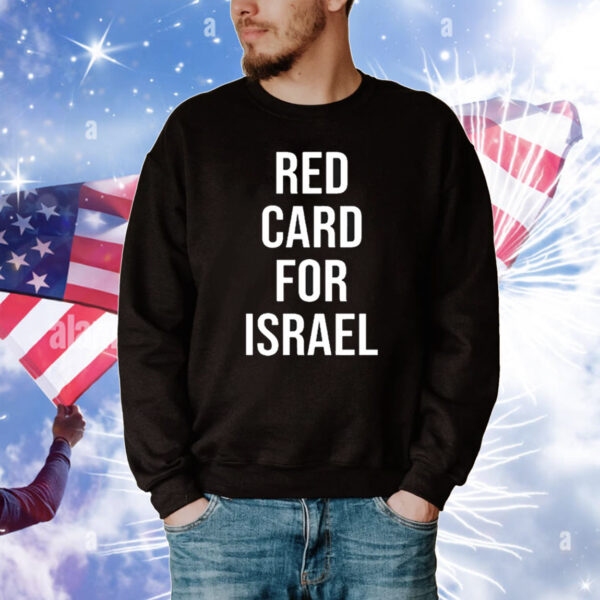 Official Red Card For Israel T-Shirt