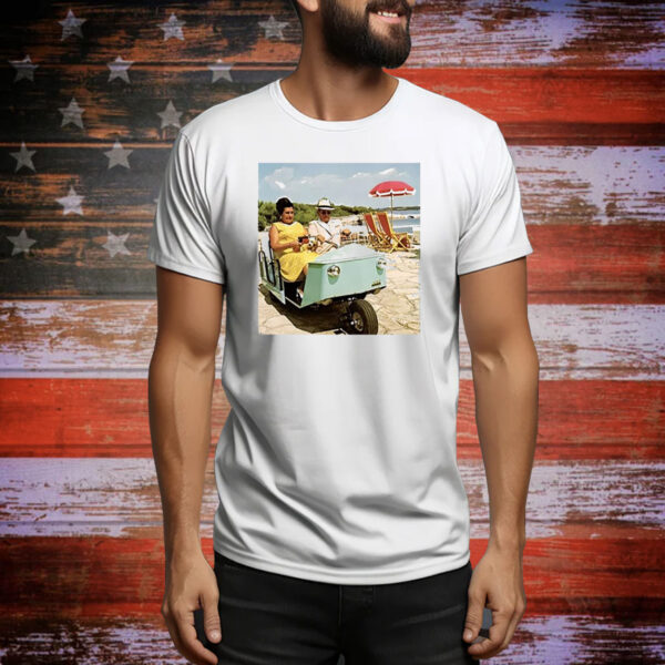 Official Tito And Jovanka On Island Of Vanga By Ivo Eterovic Tee Shirt