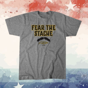 Official Paul Skenes Fear the Stache Pittsburgh TShirt