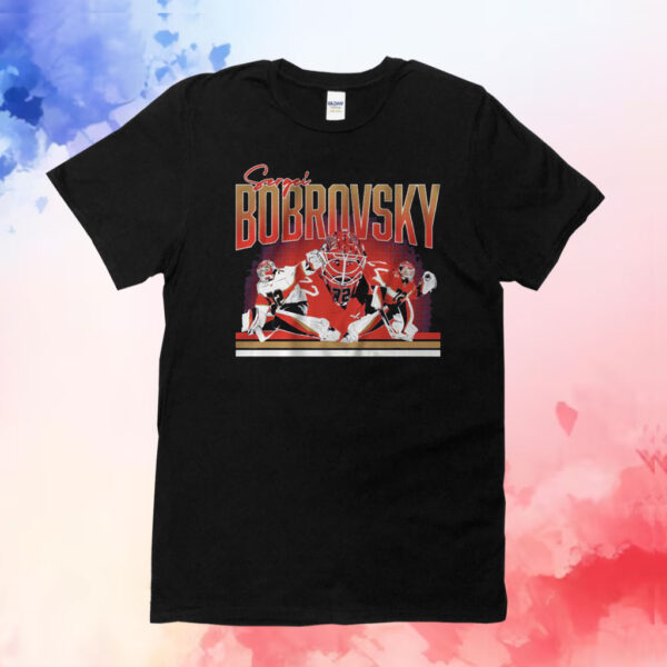 Sergei Bobrovsky Collage Florida T-Shirt