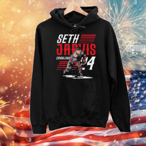 Seth Jarvis Carolina hockey player name T-Shirt