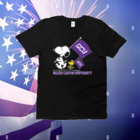 Snoopy Grand Canyon University To Oklahoma City flag T-Shirt