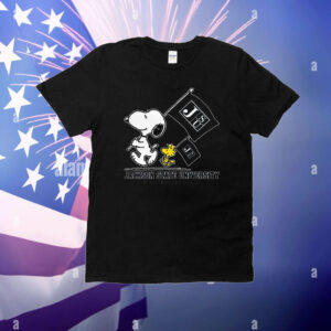 Snoopy Jackson State University Road To Oklahoma City flag T-Shirt