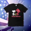 Snoopy Omaha Athletics Road To Oklahoma City flag T-Shirt