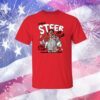 Steer Clear Fear The Stache Of Spencer Steer Shirt