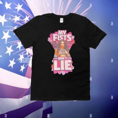 Teal Lola Vice My Fists Don't Lie T-Shirt