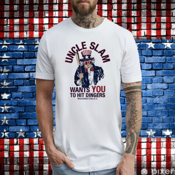 Uncle Slam Washington DC Baseball Tee Shirt