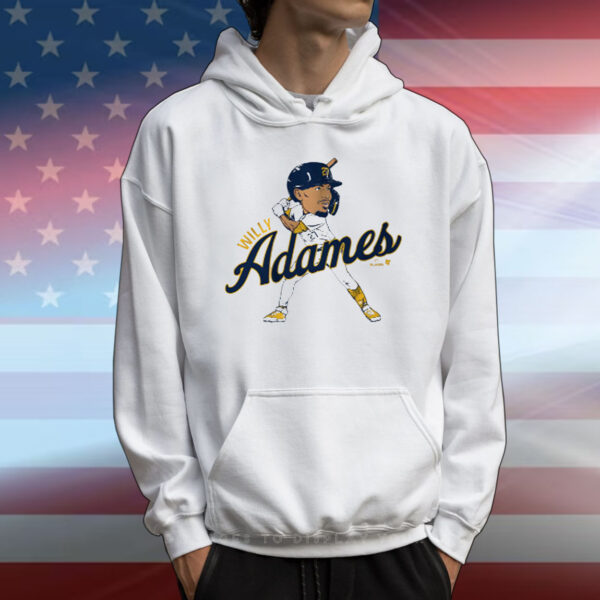 Willy Adames: Caricature T-Shirt